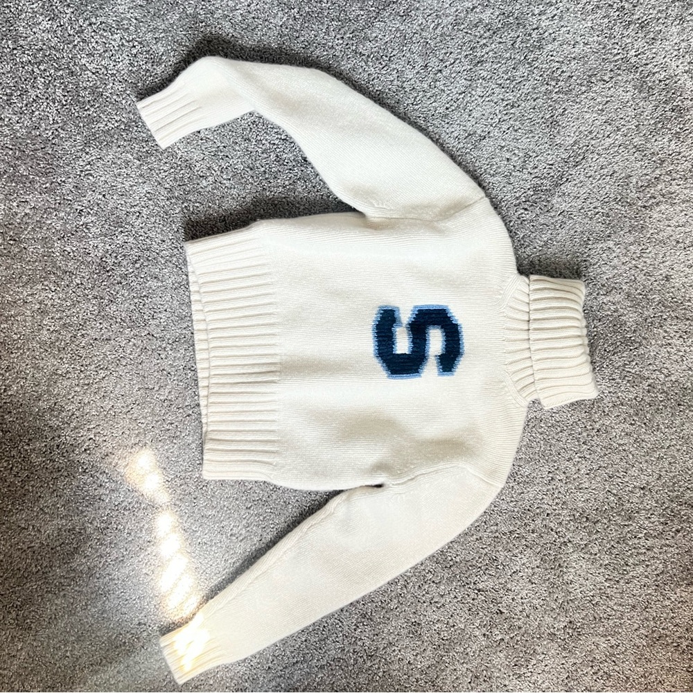 Polo by Ralph Lauren Cream Knit Sweater